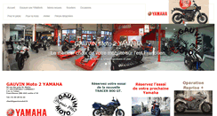Desktop Screenshot of gauvinmoto2.fr